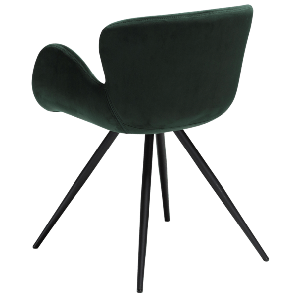 Blagovaonska stolica Gaia Green Velvet 6