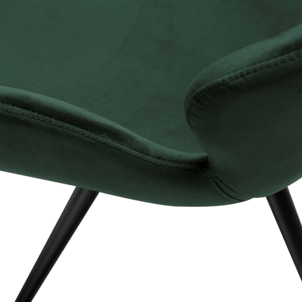 Blagovaonska stolica Gaia Green Velvet 8