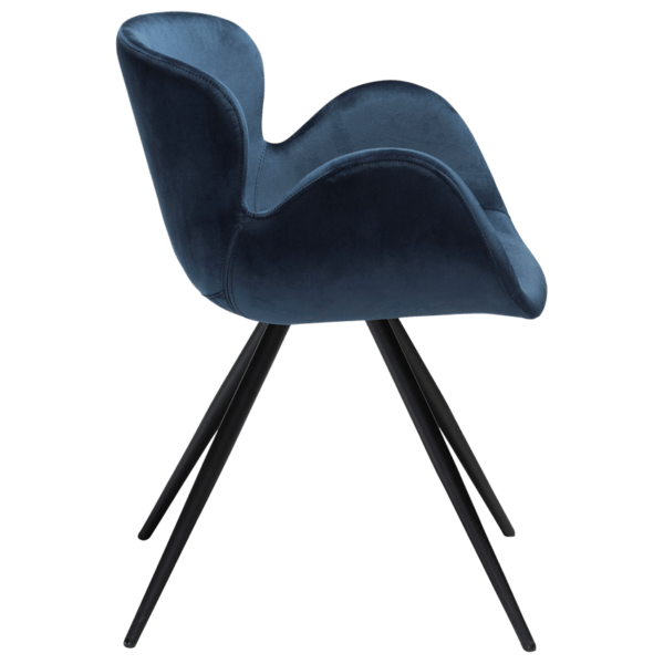 Blagovaonska stolica Gaia Blue Velvet 4