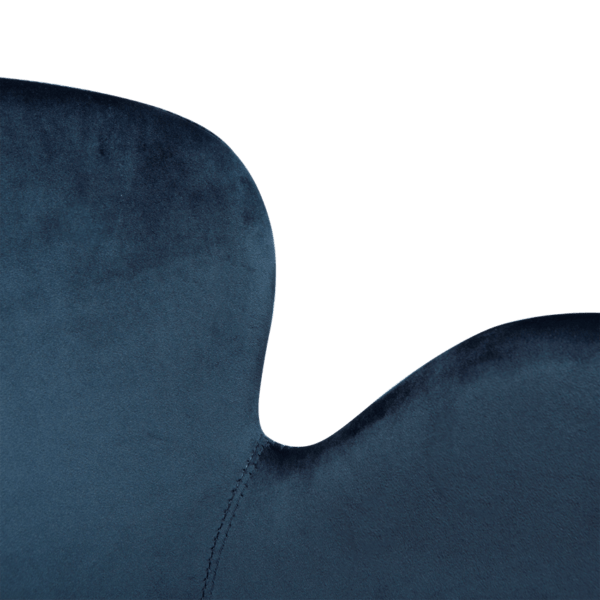 Blagovaonska stolica Gaia Blue Velvet - Slika 8