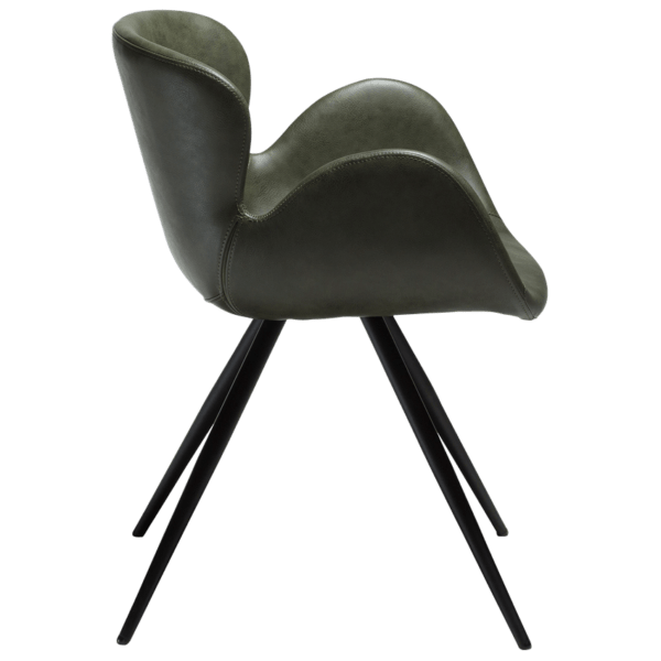Blagovaonska stolica Gaia Vintage Green 3