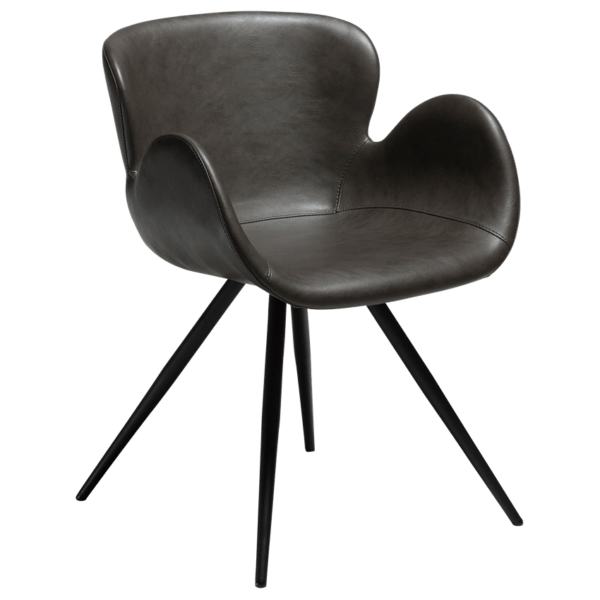 Blagovaonska stolica Gaia Vintage Black 3
