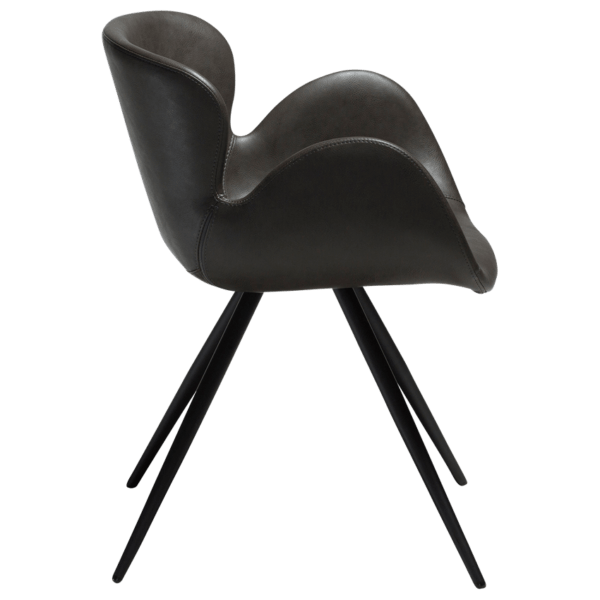 Blagovaonska stolica Gaia Vintage Black 5