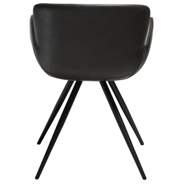 Blagovaonska stolica Gaia Vintage Black 6