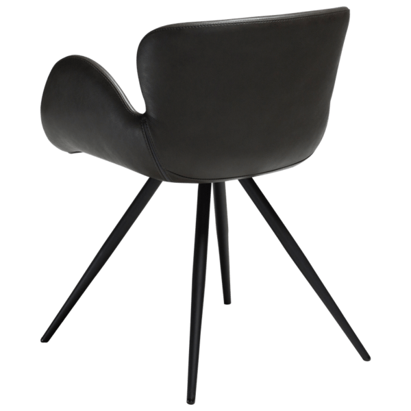 Blagovaonska stolica Gaia Vintage Black 7
