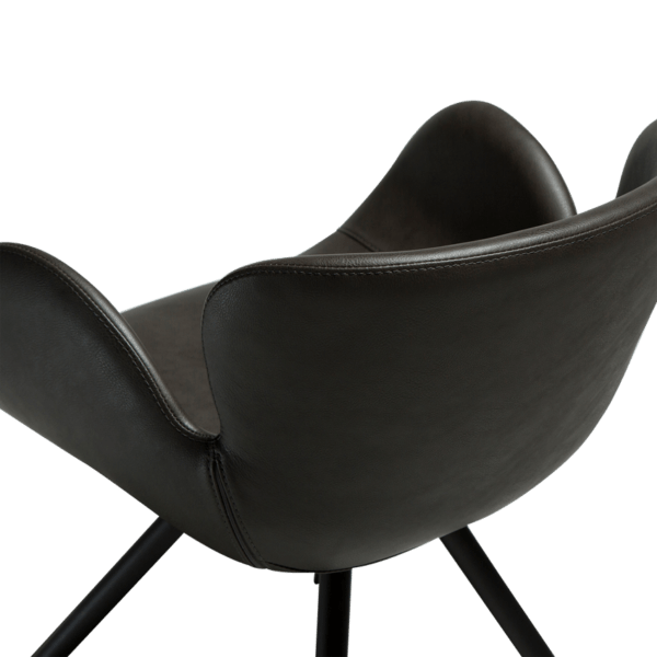 Blagovaonska stolica Gaia Vintage Grey - Slika 8