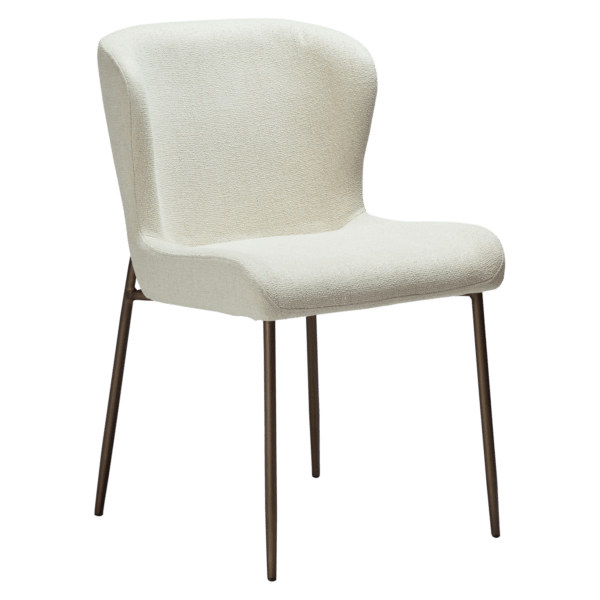 Blagovaonska stolica Glam Bone White - Slika 2