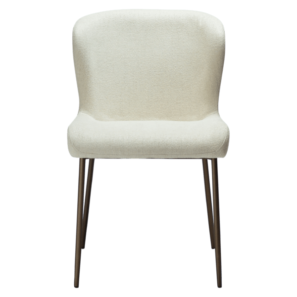 Blagovaonska stolica Glam Bone White 3
