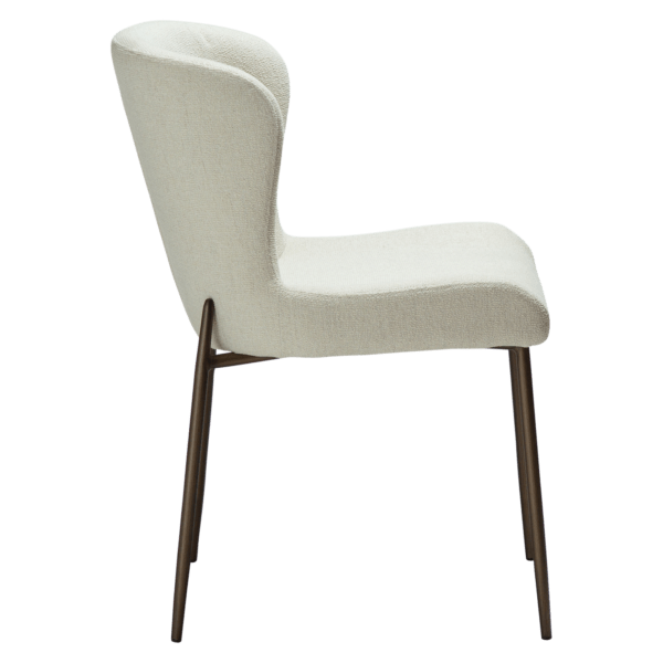 Blagovaonska stolica Glam Bone White 4