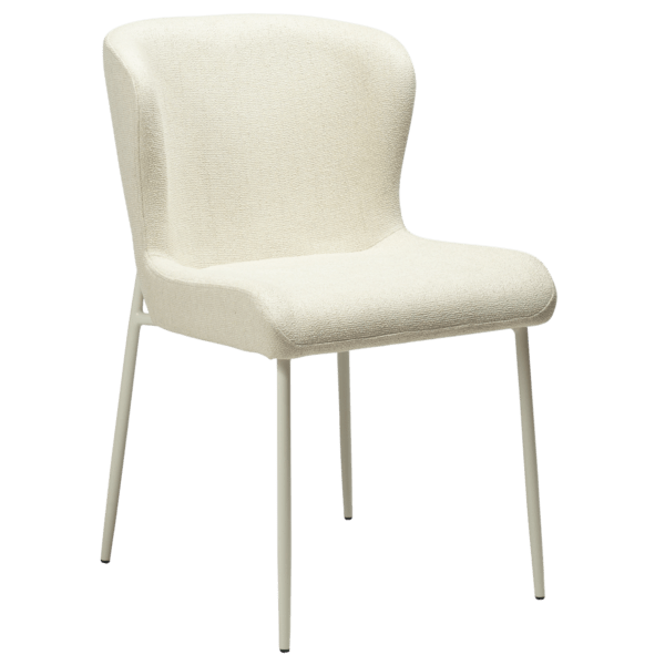 Blagovaonska stolica Glam White 2