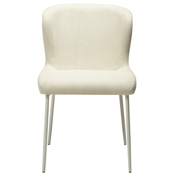 Blagovaonska stolica Glam White 3