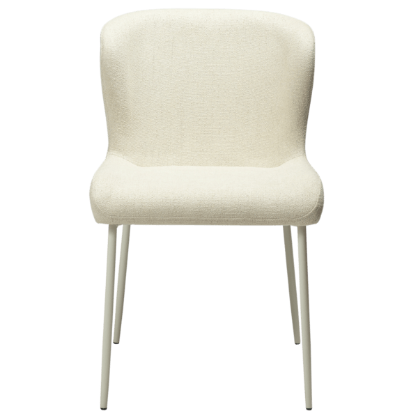 Blagovaonska stolica Glam White - Slika 3