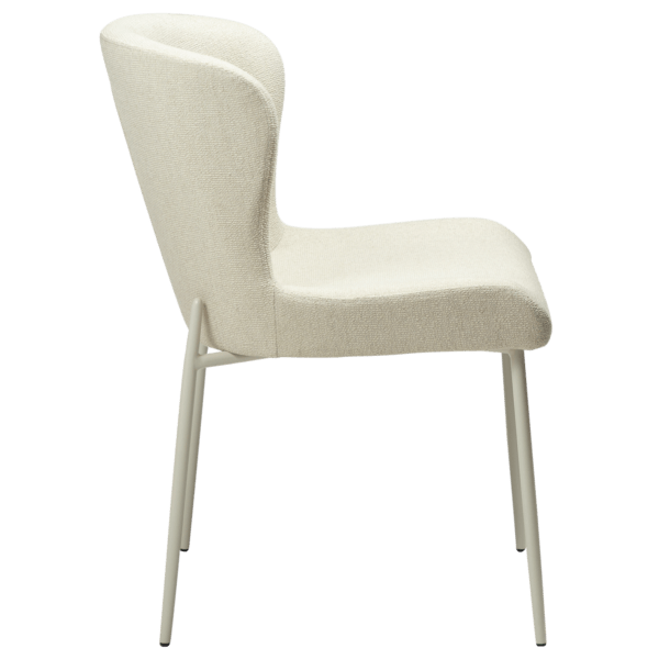 Blagovaonska stolica Glam White 4