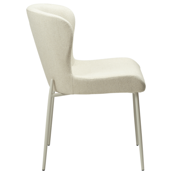 Blagovaonska stolica Glam White - Slika 4