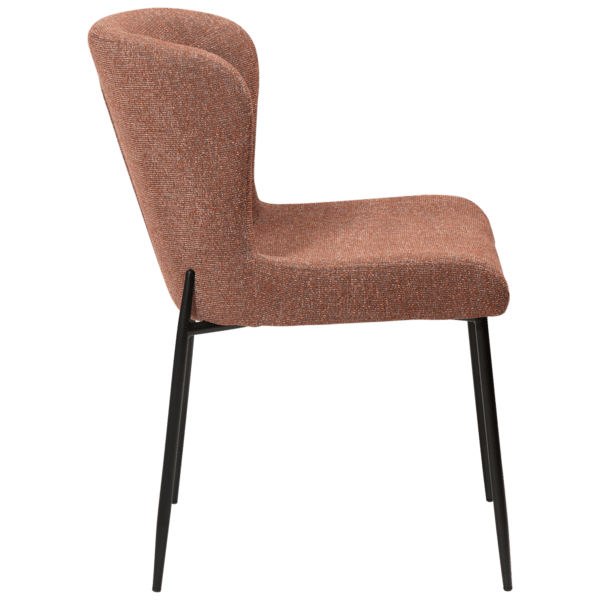 Blagovaonska stolica Glam Red - Slika 4