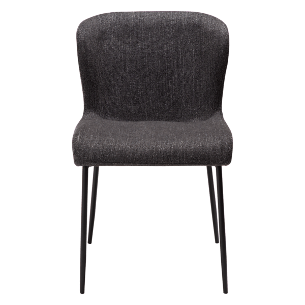 Blagovaonska stolica Glam Black 3