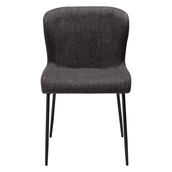 Blagovaonska stolica Glam Black - Slika 3