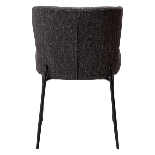 Blagovaonska stolica Glam Black - Slika 5