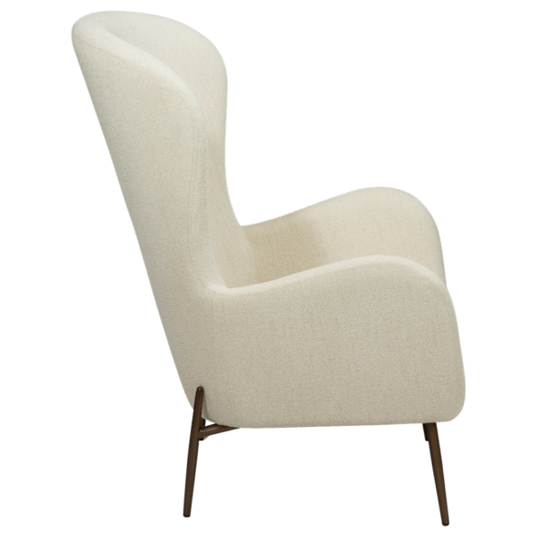 Fotelja Glam White II - Slika 4