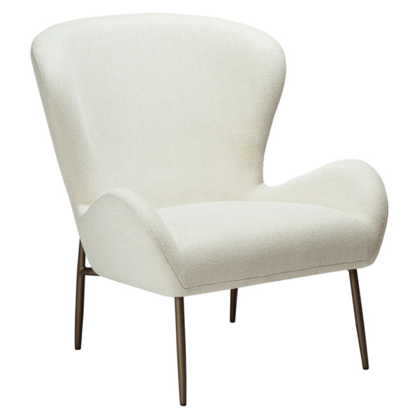 Fotelja Glam White - Slika 3