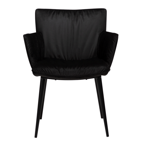 Blagovaonska stolica Join Black Velvet 3