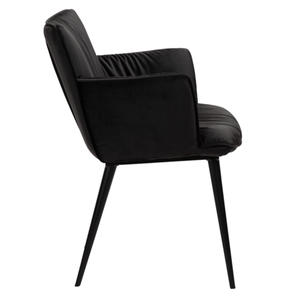 Blagovaonska stolica Join Black Velvet 4