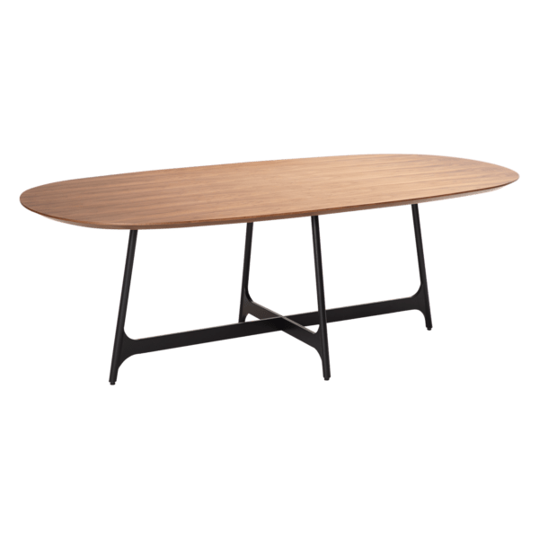Blagovaonski stol OOID Walnut Oval 220 - Slika 2