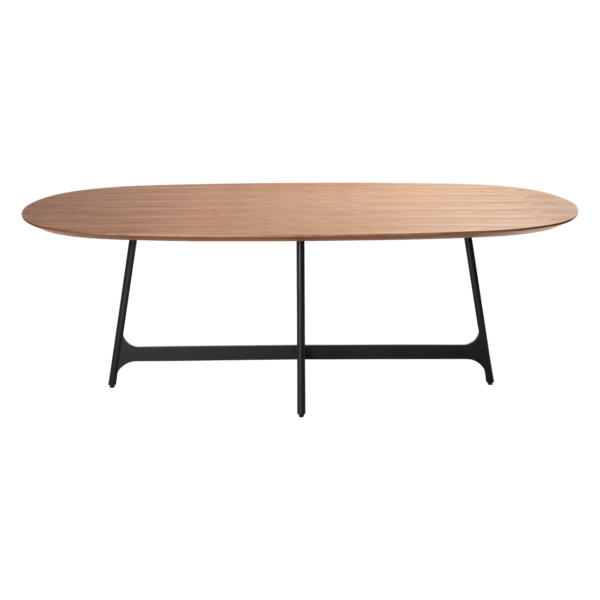 Blagovaonski stol OOID Walnut Oval 220 3