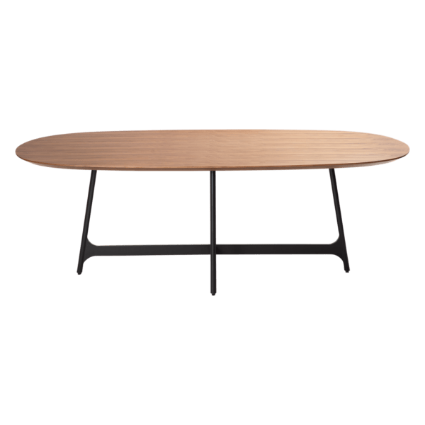 Blagovaonski stol OOID Walnut Oval 220 - Slika 3