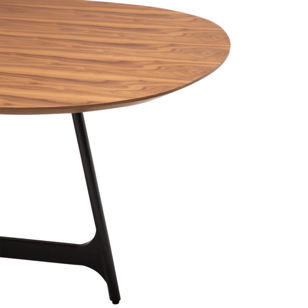 Blagovaonski stol OOID Walnut Oval 220 4