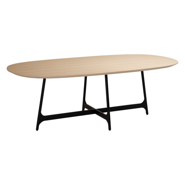 Blagovaonski stol OOID Oak Oval 220 - Slika 2