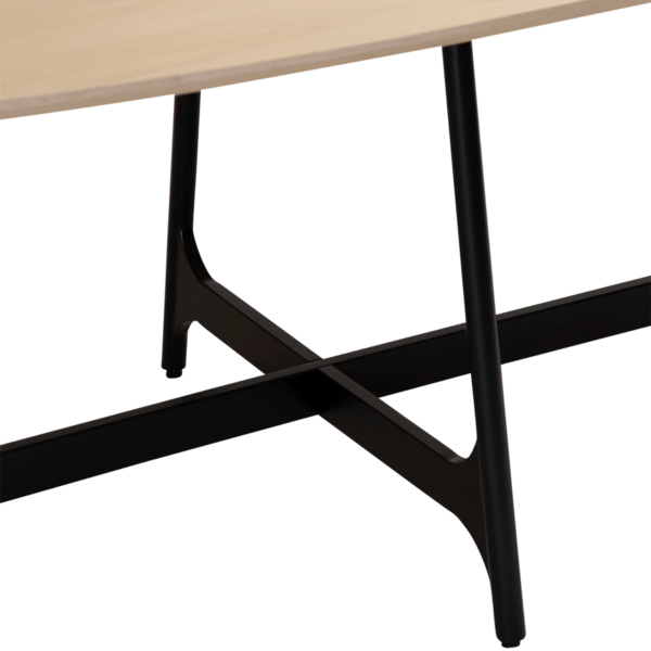 Blagovaonski stol OOID Oak Oval 220 - Slika 6