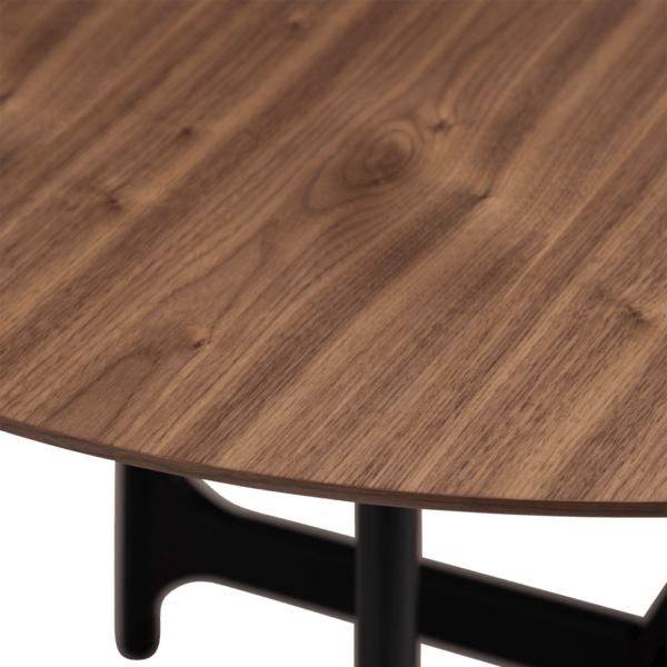 Blagovaonski stol OOID Walnut Round 120 - Slika 5