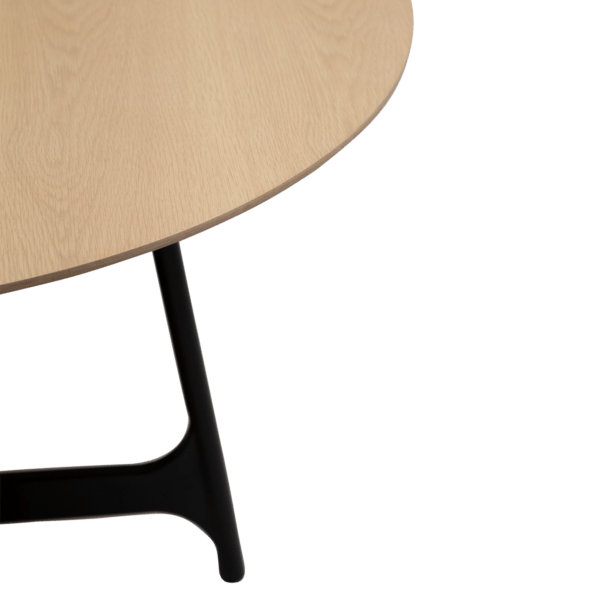 Blagovaonski stol OOID Oak Round 120 - Slika 5