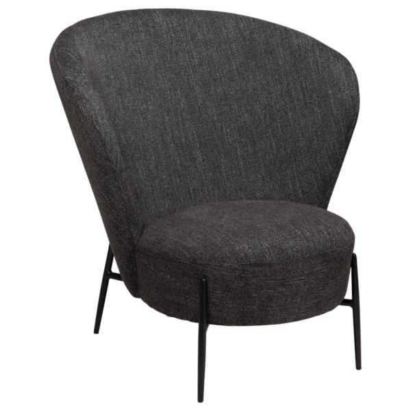 Fotelja Orbit Black - Slika 2