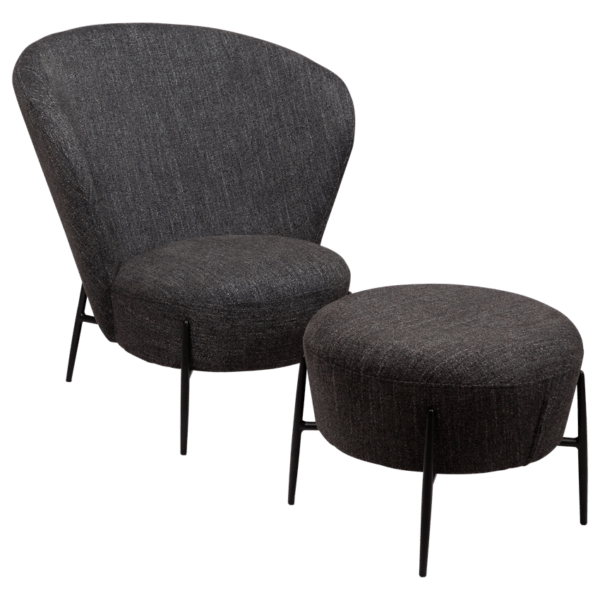 Fotelja Orbit Black - Slika 5