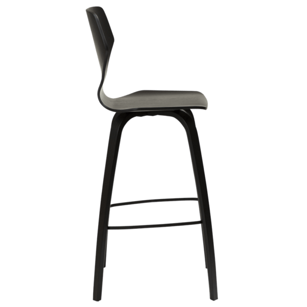 Barska stolica S.I.T chair Oak Black II - Slika 4