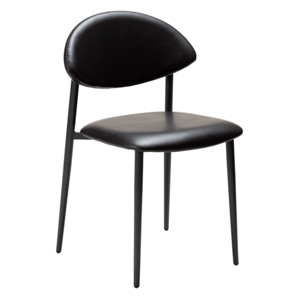 Blagovaonska stolica Tush Black - Slika 2