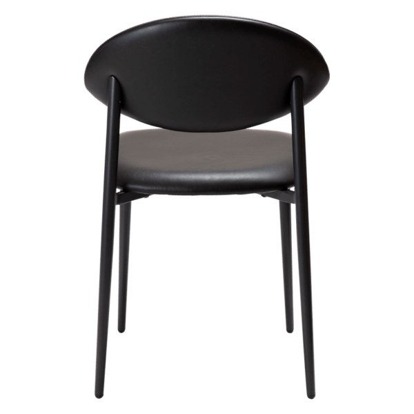 Blagovaonska stolica Tush Black - Slika 5