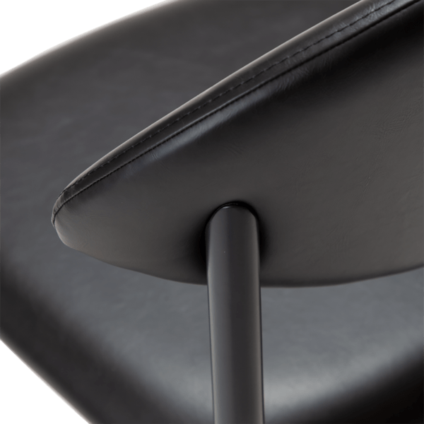Blagovaonska stolica Tush Black - Slika 7