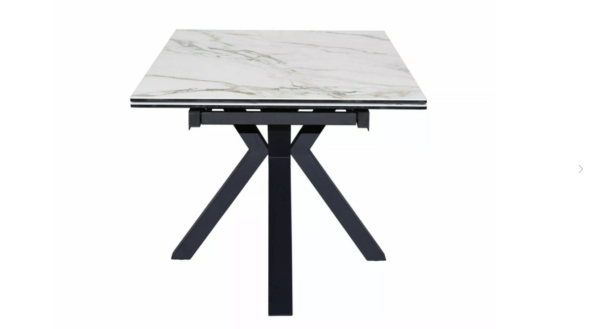 Blagovaonski stol Columbo 160 Marble - Slika 7