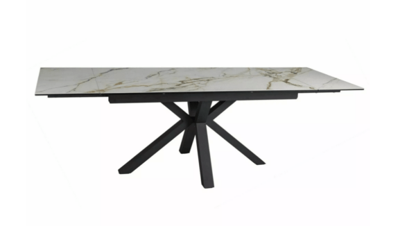 Blagovaonski stol Columbo 160 Marble - Slika 8