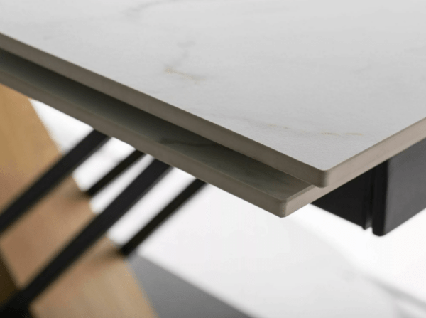 Blagovaonski stol Gomez 160 Marble - Slika 5