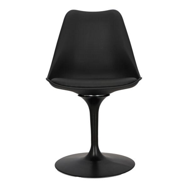 Blagovaonska stolica Tulpe Black - Slika 3