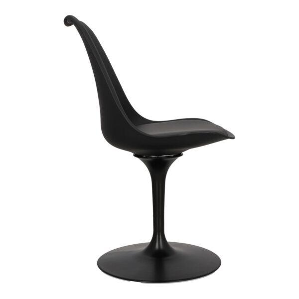 Blagovaonska stolica Tulpe Black - Slika 5