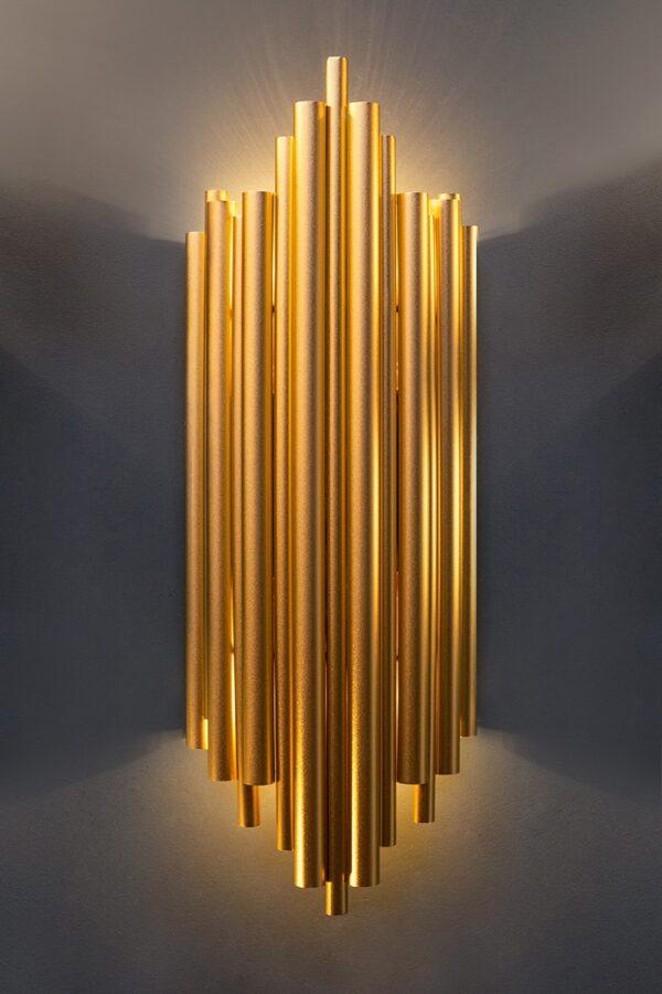 Zidna svjetiljka Harmonic Gold - Slika 2