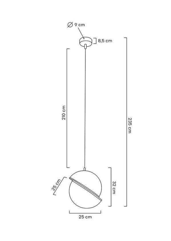 Visilica Globe 25 - Slika 12