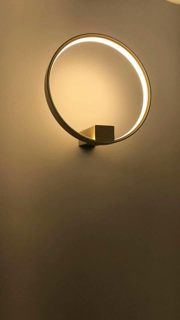 Zidna svjetiljka Circle Wall Gold - Slika 7