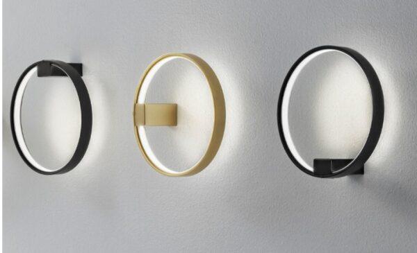 Zidna svjetiljka Circle Wall Gold - Slika 8