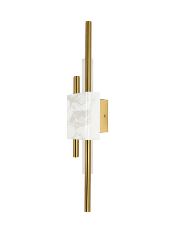 Zidna svjetiljka Evans White/Gold